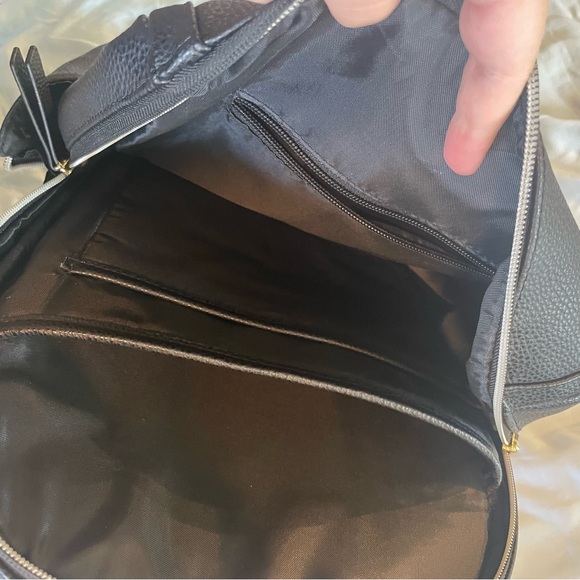 SwissGear Faux Leather Laptop Backpack - Picture 5 of 5